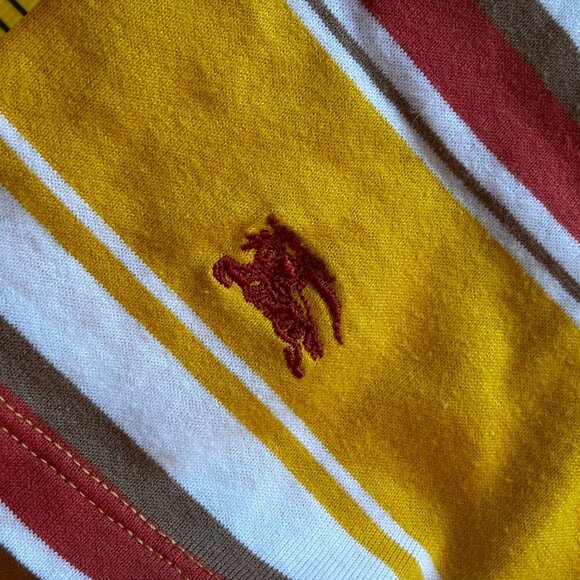 Burberry Blue Label Women's Striped Sleeveless Top - Size 38 (US 4-6) - Picture 11 of 11